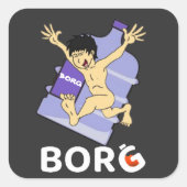 BORG Social Media Cocktail Rave Jug Stickers (Devant)