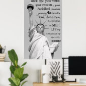 BORGEN OM VRIJ TE BREATEN . . . POSTER (Thuiskantoor)