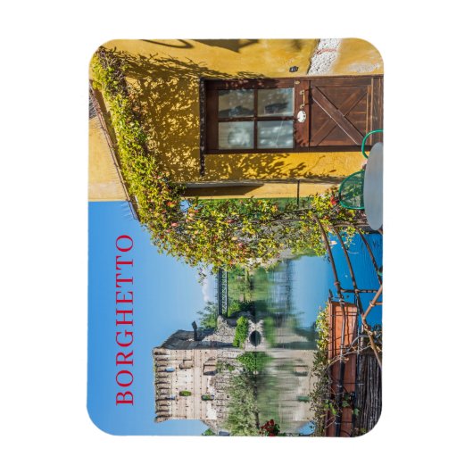 Borghetto sul Mincio fridge magnet Magneet (Verticaal)