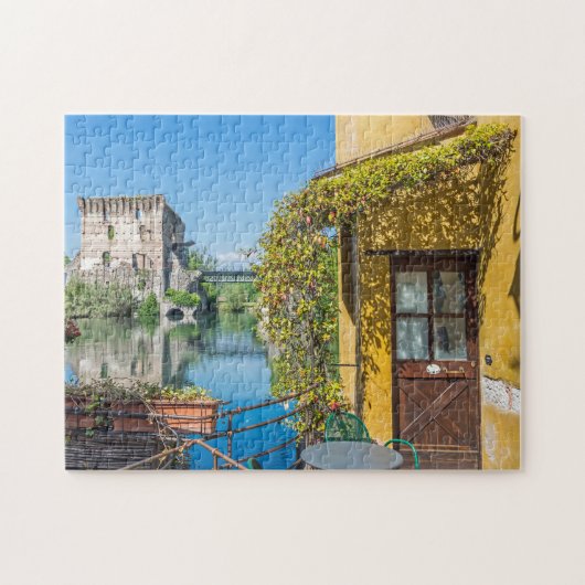 Borghetto sul uitzicht puzzel (Horizontaal)