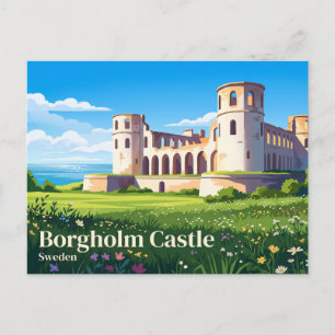 Borgholm Kasteel Zweden Briefkaart