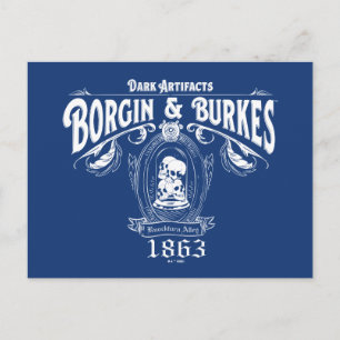 BORGIN & BURKES™ Dark Artifacts Store Graphic Briefkaart