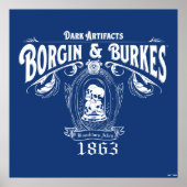 BORGIN & BURKES™ Dark Artifacts Store Graphic Poster (Voorkant)