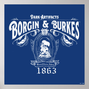 BORGIN & BURKES™ Dark Artifacts Store Graphic Poster