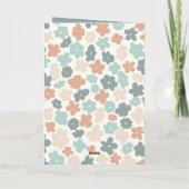  borgobloem Moederdag Bedankkaart (Achterkant)