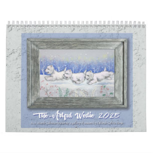 Borgo's De kunstzinnige Westie 2025 Kalender