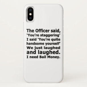 Borgtocht Geld iPhone X Hoesje