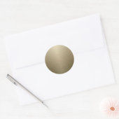 Borhed Bronze Ronde Sticker (Envelop)