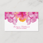 Borhed Hibiscus Visitekaartje (Voorkant)