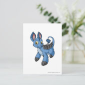 Bori Blue Briefkaart (Staand voorkant)