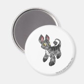 Bori Checkered Magneet (Voorkant / Achterkant)