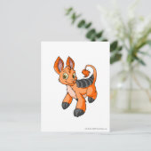 Bori Oranje Briefkaart (Staand voorkant)