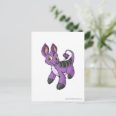 Bori Purple Briefkaart (Staand voorkant)