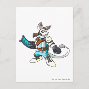 Bori Terror Mountain Player Briefkaart