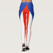 Boricua Bandera 4Carmen Leggings (Achterkant)
