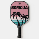 Boricua.Coqui Pickleball Paddle (Achterkant)
