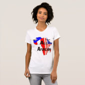 Boricua, Morena, tout l'Africain - T-shirt (Devant entier)