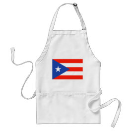 Boricua Puerto Ricaanse vlag Banderas 4Juan Standaard Schort