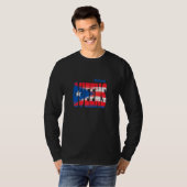 Boricua Roots Puerto Rico Pride PR Queens Puerto R T-shirt (Voorkant volledig)