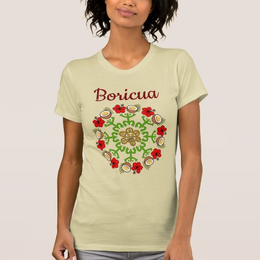Boricua Taíno T-shirt (Voorkant)