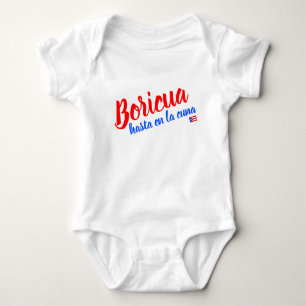 Boricua tot vanaf de wieg Puerto Rico Romper