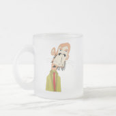 Boring Ape Monkey NFT Art - Aangepaste koffie Mok (Links)