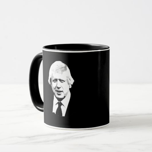 Boris Johnson - Bust - -  Mok (Voorkant links)