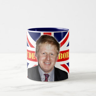 Boris Johnson DUDE Tweekleurige Koffiemok