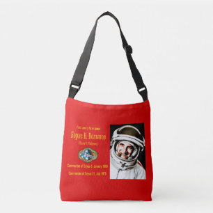 Boris Volynov - First Jewish Cosmonaut Crossbody Tas