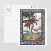 Boris Zvorykin - Maria Morenva Briefkaart (Voorkant / Achterkant)