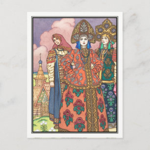 Boris Zvorykin - Vassilissa de Fair Briefkaart