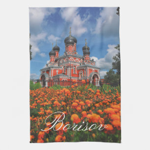 Borisov Baryzaag Wit-Russische kerkarchitectuur Theedoek