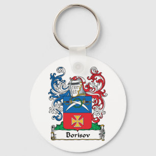 Borisov Family Crest Sleutelhanger