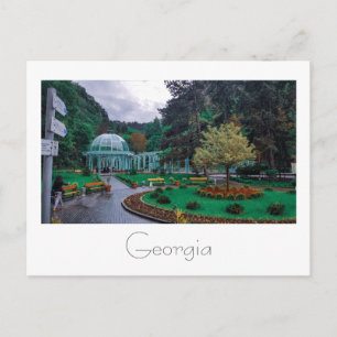 Borjomi Georgia Hot Springs Kaukasus Mountains Briefkaart