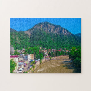 Borjomi Redosrt Georgia Kura Kaukasus Mountains Legpuzzel