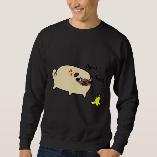 Bork Pug Classic T-Shirt 613 (Voorkant)