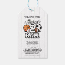 Born 2 Ball Sports Themed Boy 2nd Birthday Party