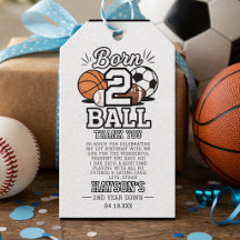 Born 2 Ball Sports Themed Boy 2nd Birthday Party