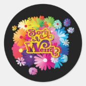 Born a Weirdo stickers (Devant)