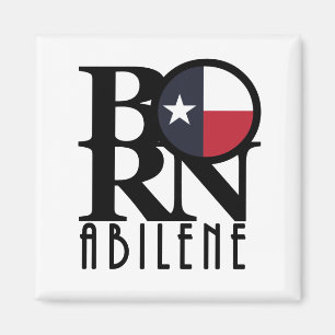 BORN Abilene Magneet
