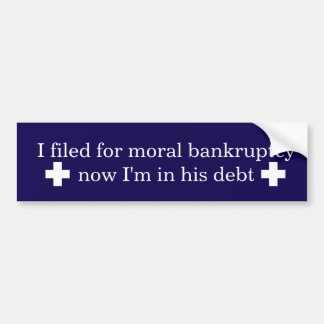 Born again Christian Bumpersticker