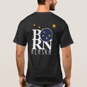 BORN Alaska (achterafdruk) T-shirt