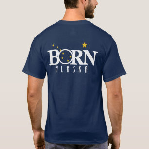 BORN Alaska (achterafdruk) T-shirt