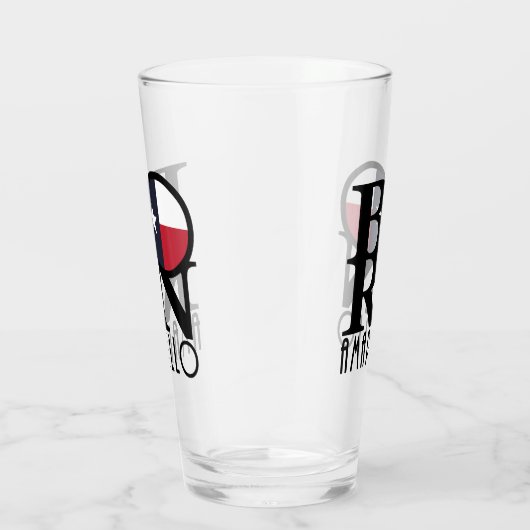 BORN Amarillo Texas Glas (Rechts)