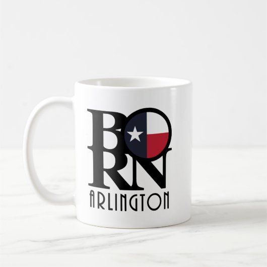 BORN Arlington Texas 11oz Koffiemok (Links)