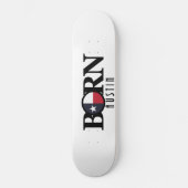 BORN Austin, Texas Skateboard (Voorkant)