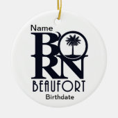 BORN Beaufort SC Custom Keramisch Ornament (Voorkant)