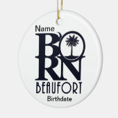 BORN Beaufort SC Custom Keramisch Ornament (Links)