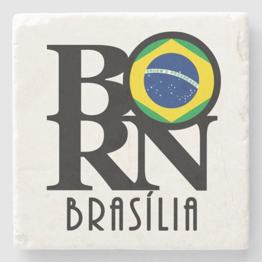 BORN Brasília Stenen Onderzetter (Voorkant)