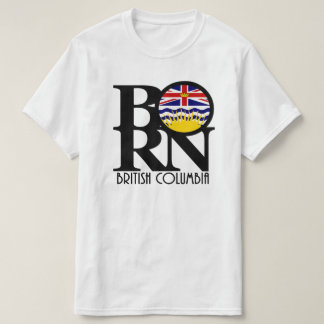 BORN British Columbia (voordruk) T-shirt